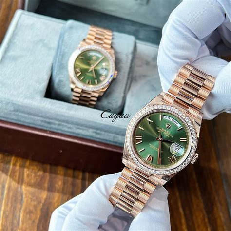 rolex president olive|rolex president for sale used.